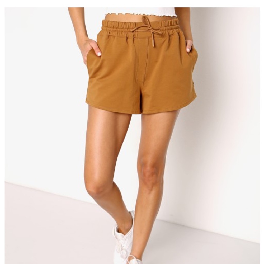 Richer Poorer Women's Tan Athletic Shorts